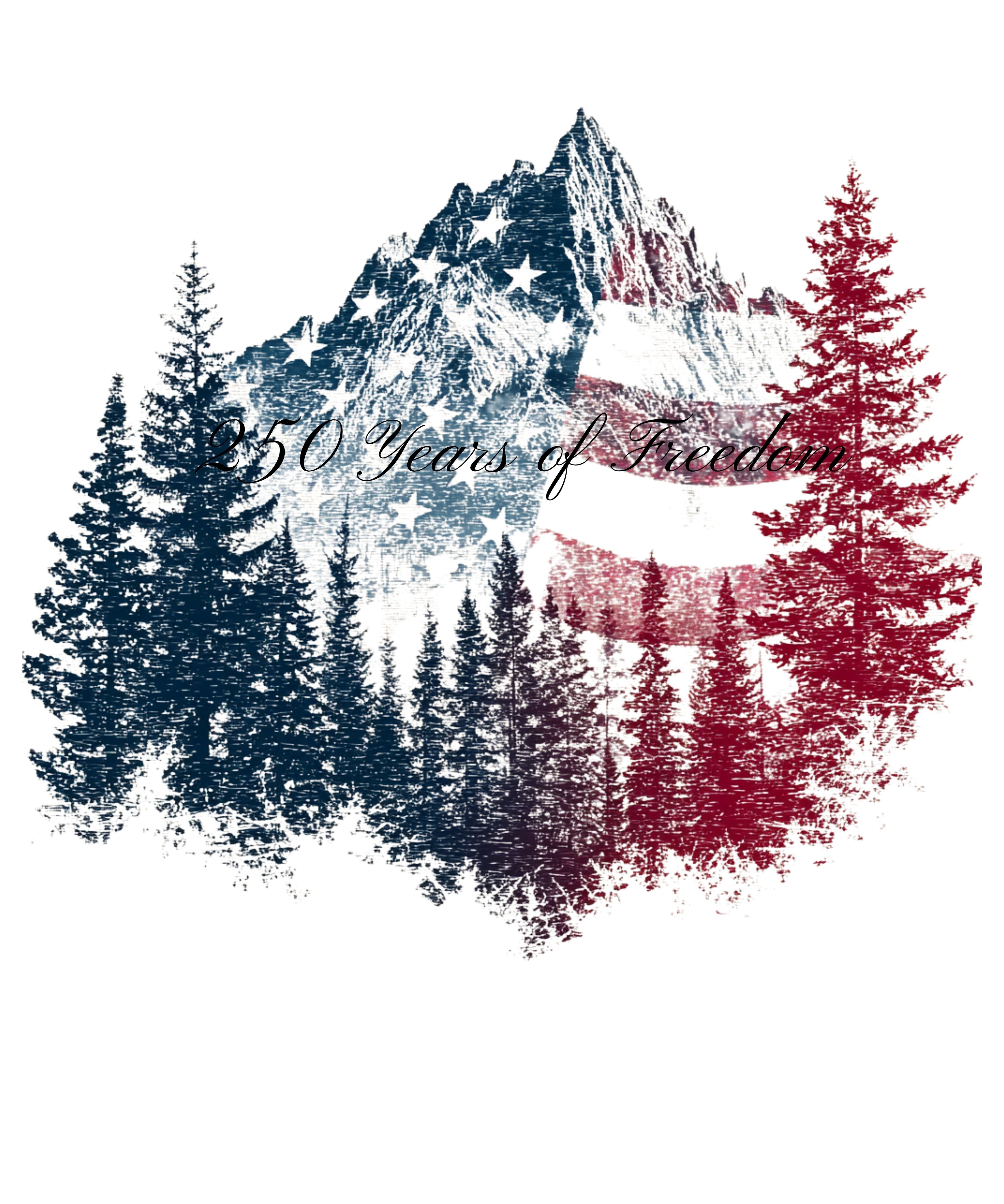250 Years of Freedom Patriotic Tee